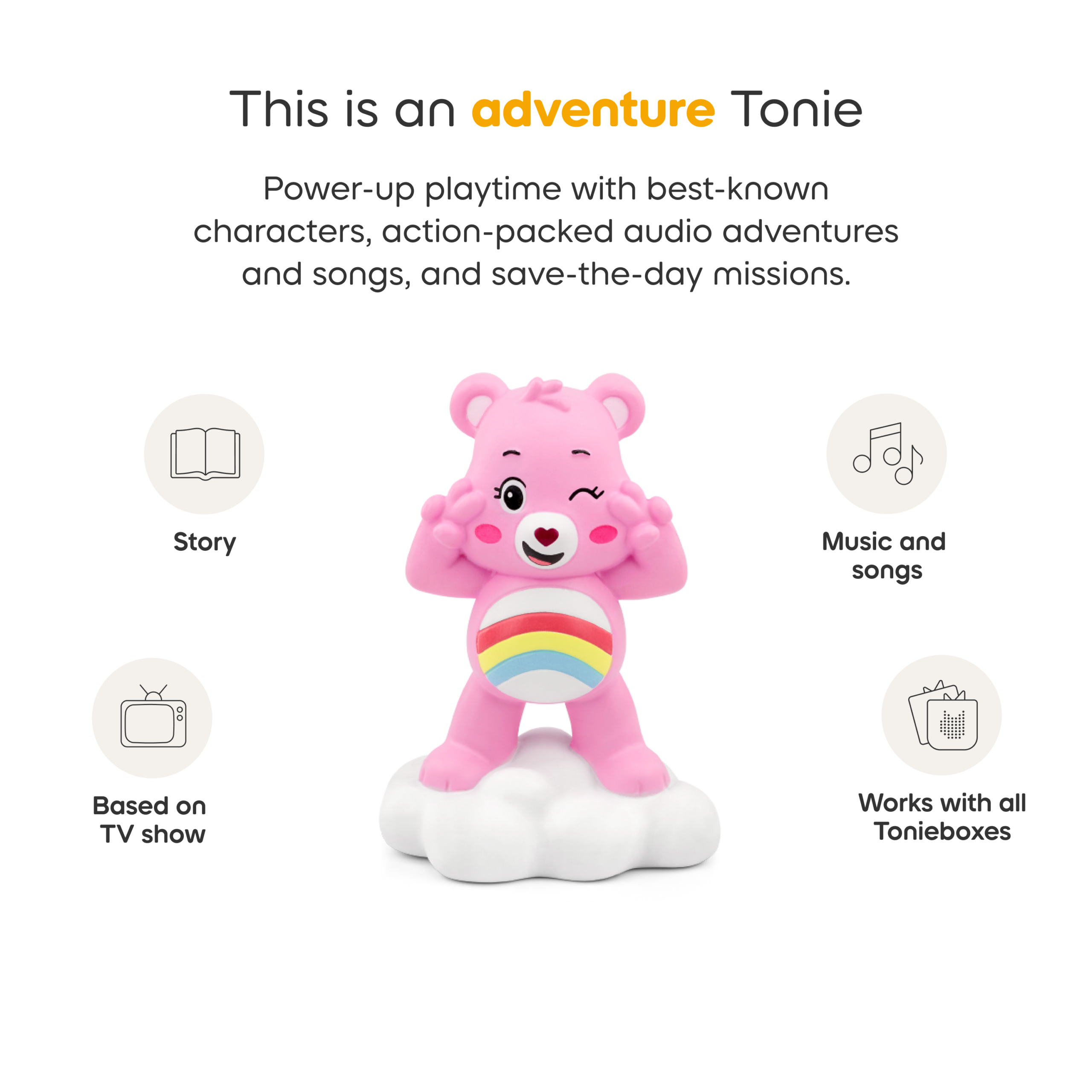 Care Bears: Cheer Bear Tonie - FAO Schwarz