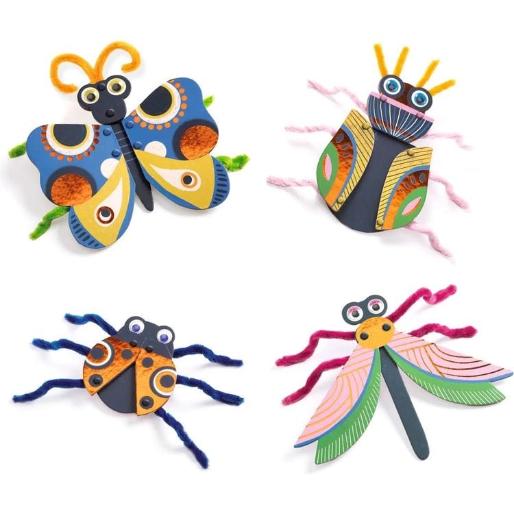Fuzzy Bugs 3D Collage - FAO Schwarz