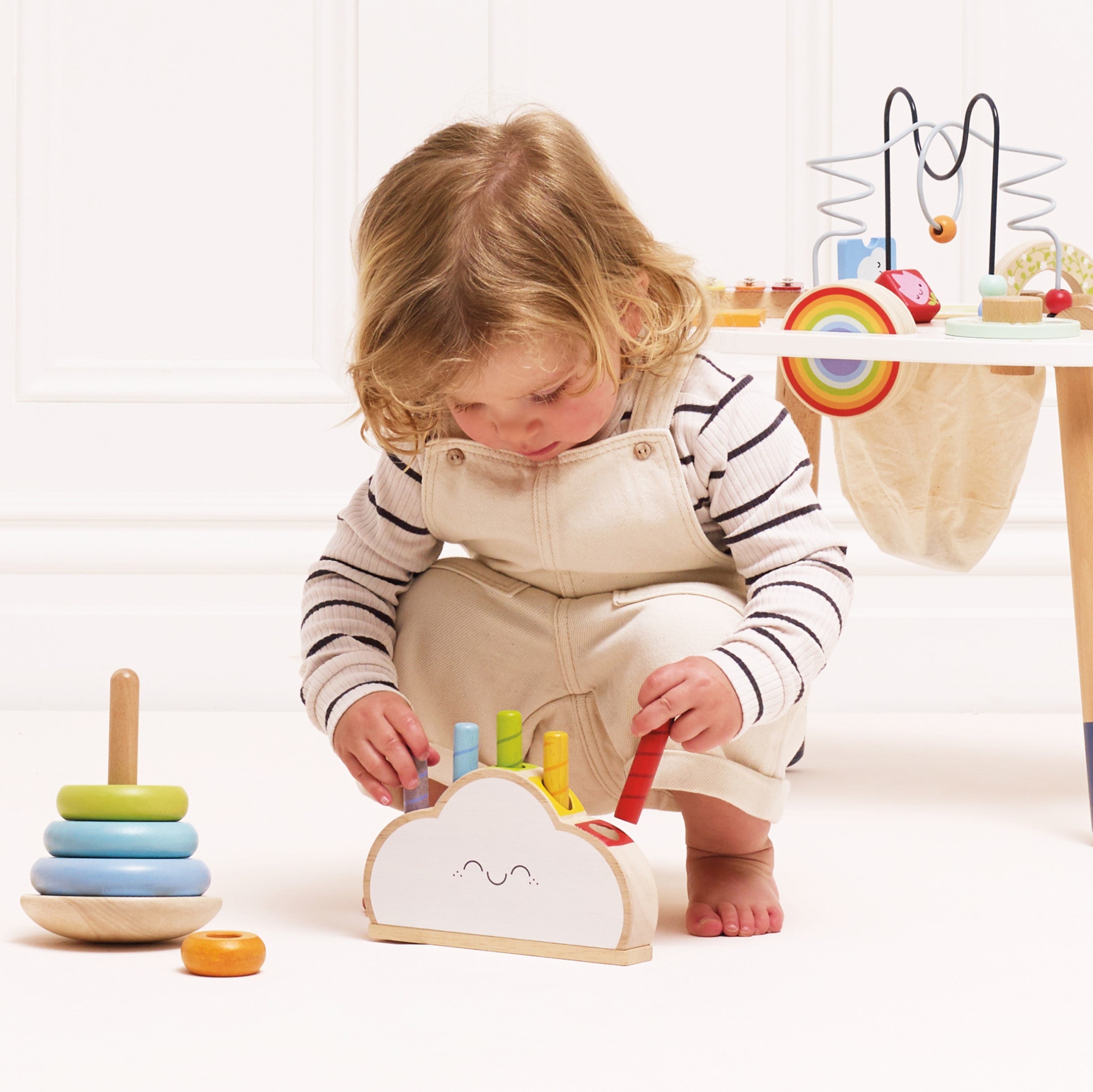Rainbow Cloud Pop-up Toy - FAO Schwarz