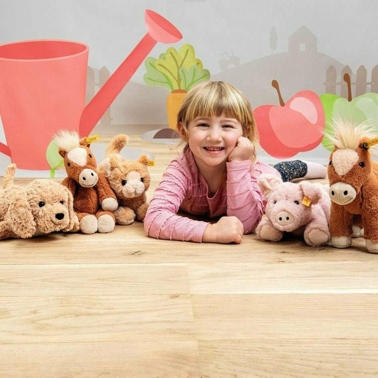Soft Cuddly Friends Piko Pig Plush – 11″ - FAO Schwarz