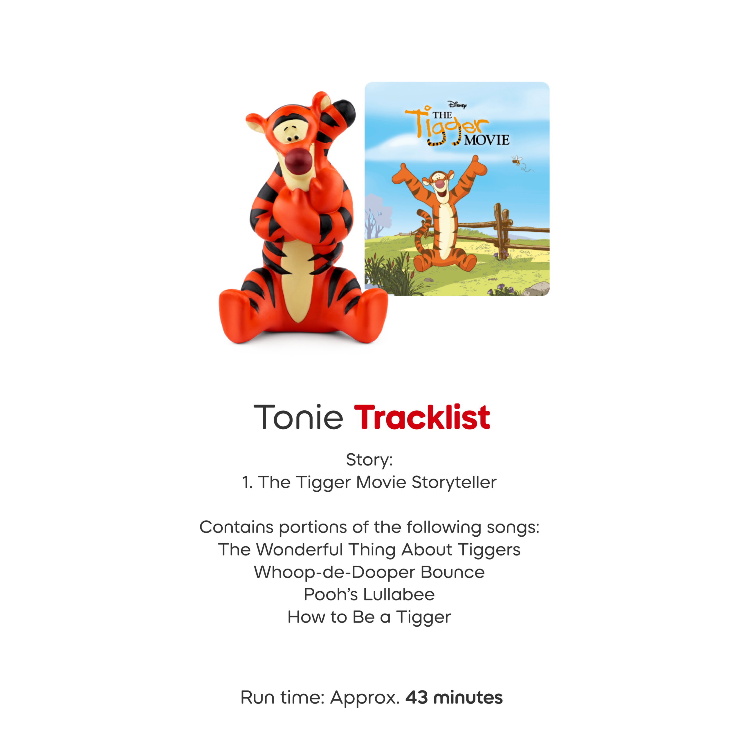 Disney Tigger Tonie - FAO Schwarz
