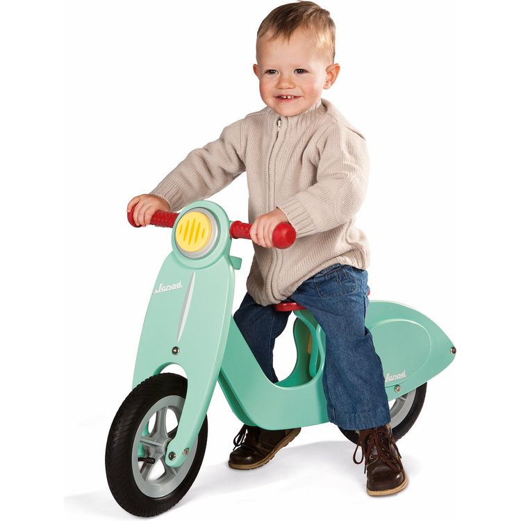 Wooden Balance Bike – Mint - FAO Schwarz
