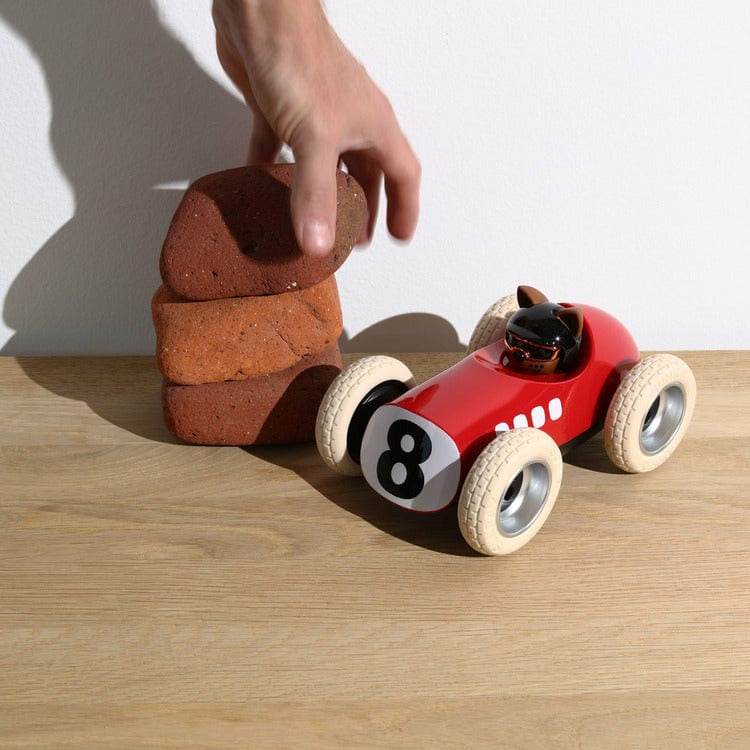 Egg Roadster Hardy Car Toy – Red - FAO Schwarz