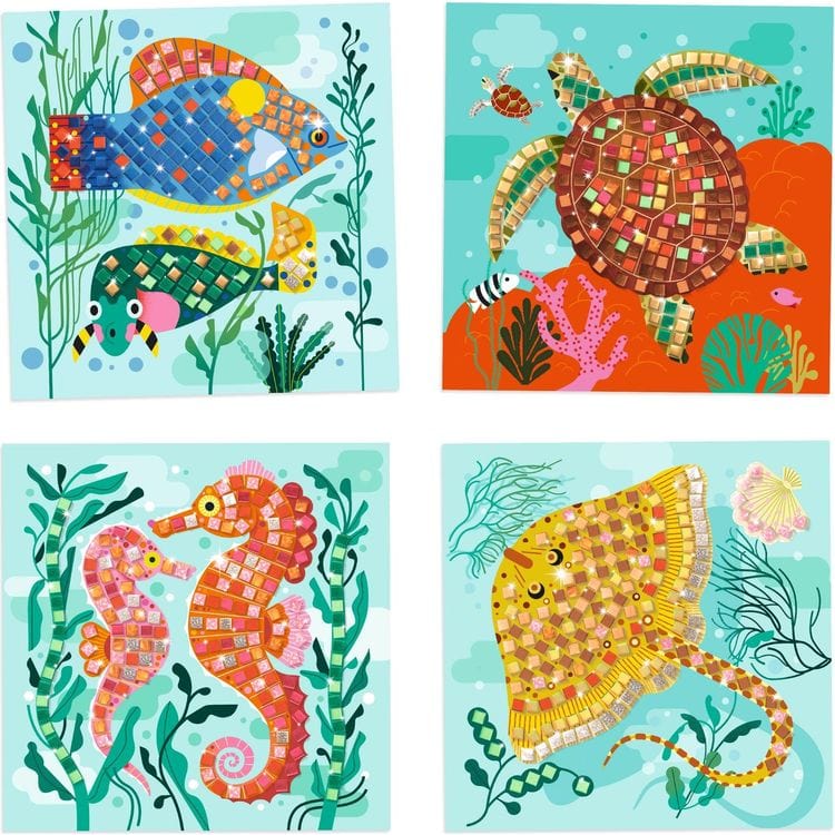 Caribbean Sticker Mosaic Activity Set - FAO Schwarz