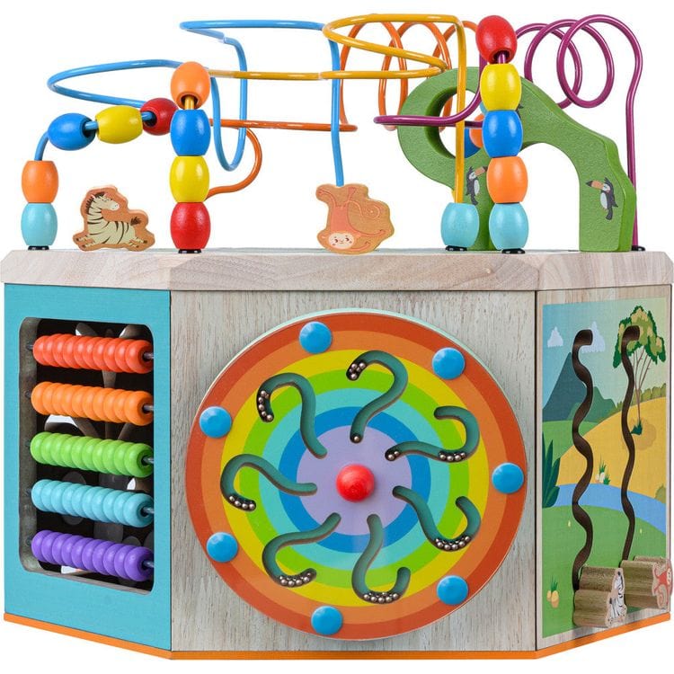 Preschool Play Lab 7-in-1 Large Activity Station - FAO Schwarz