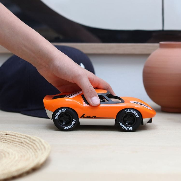 Ken Gibson Toy Car – Orange - FAO Schwarz