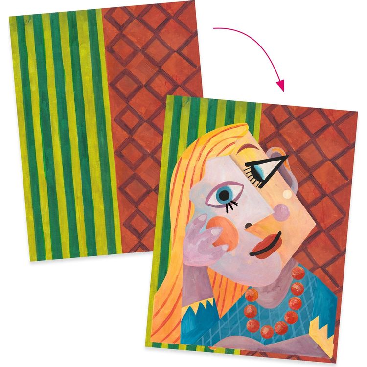 Inspired By Pablo Picasso – Collages and Stickers - FAO Schwarz