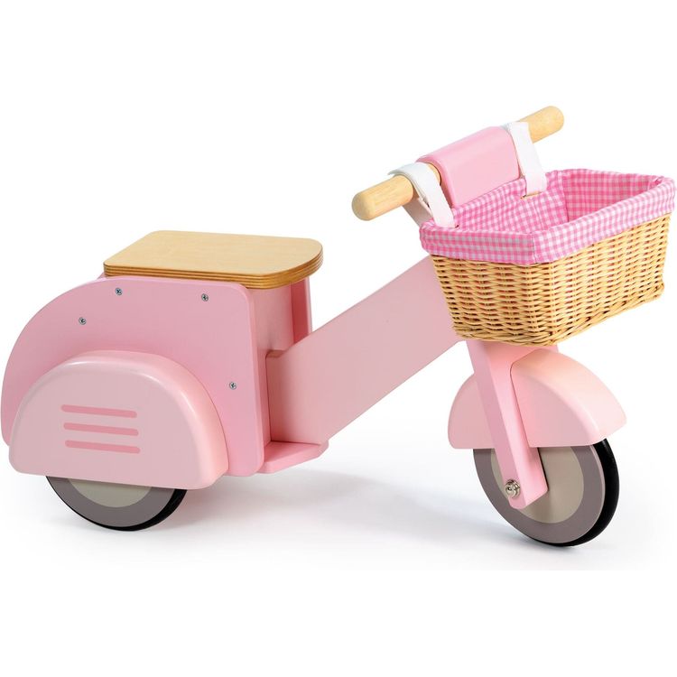 Pink Scooter with Basket - FAO Schwarz