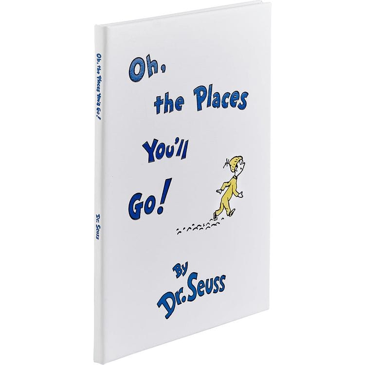 “Oh The Places You’ll Go” by Dr. Seuss Leather-Bound Book - FAO Schwarz