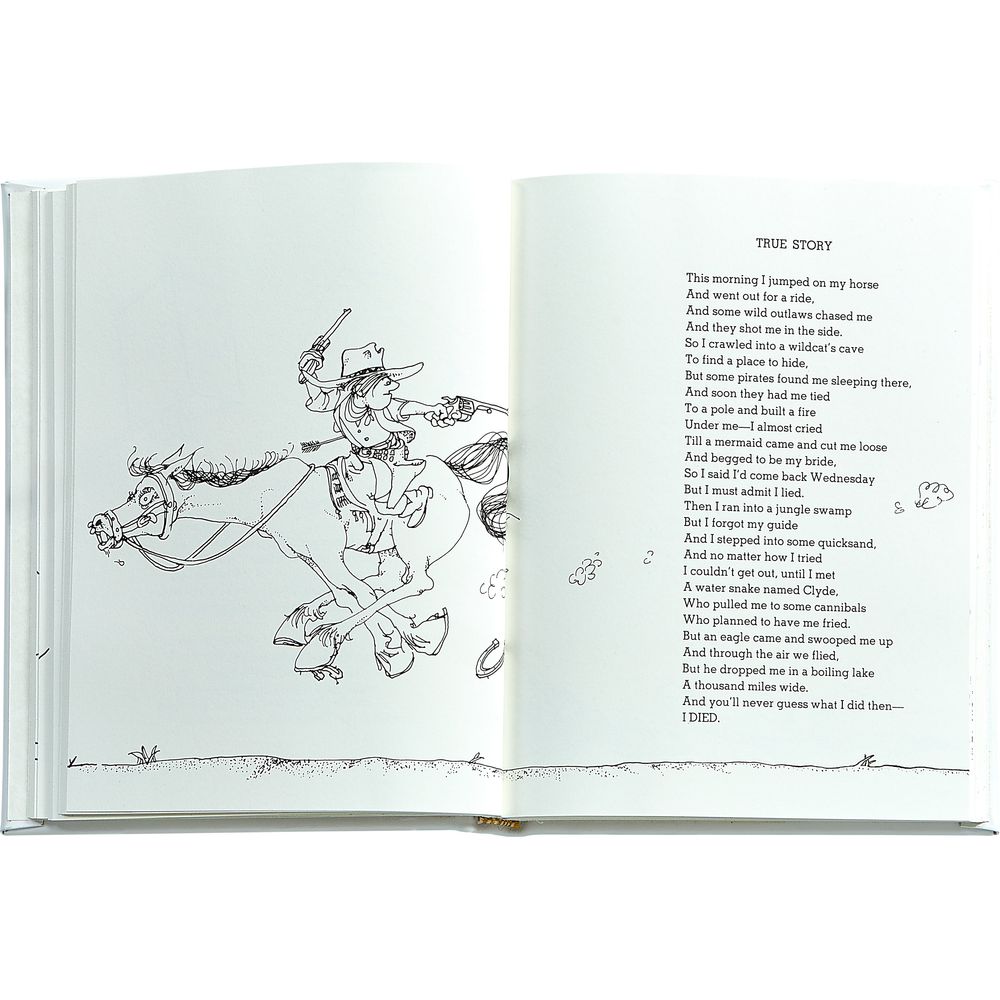 Where the Sidewalk Ends Book Leather Edition - FAO Schwarz
