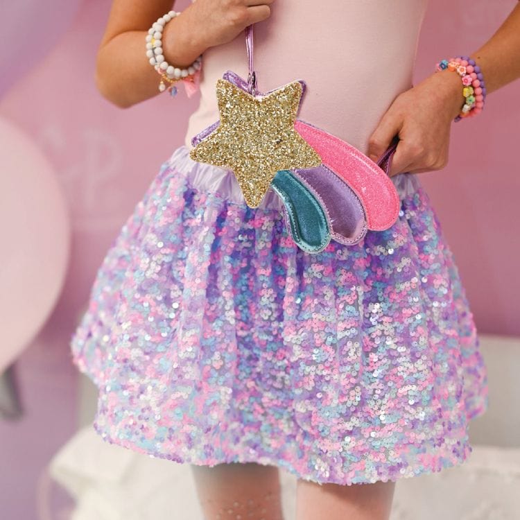 Purple Party Sequins Skirt – Size 4-6 Years - FAO Schwarz
