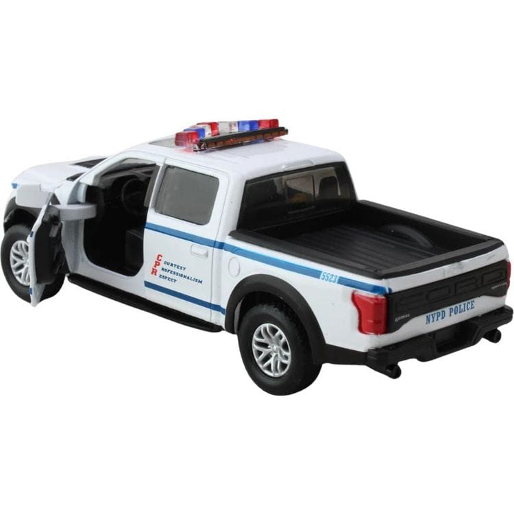 NYPD Die-Cast Metal Pick-Up Truck - FAO Schwarz