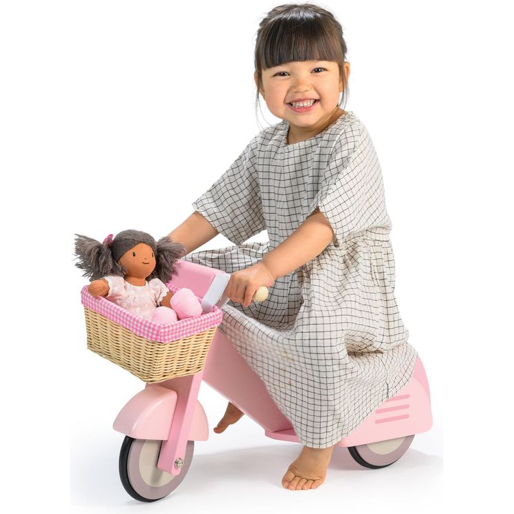 Pink Scooter with Basket - FAO Schwarz