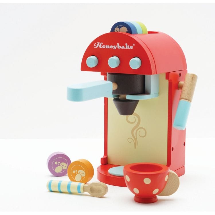 Wooden Toy Coffee Machine & Pods - FAO Schwarz