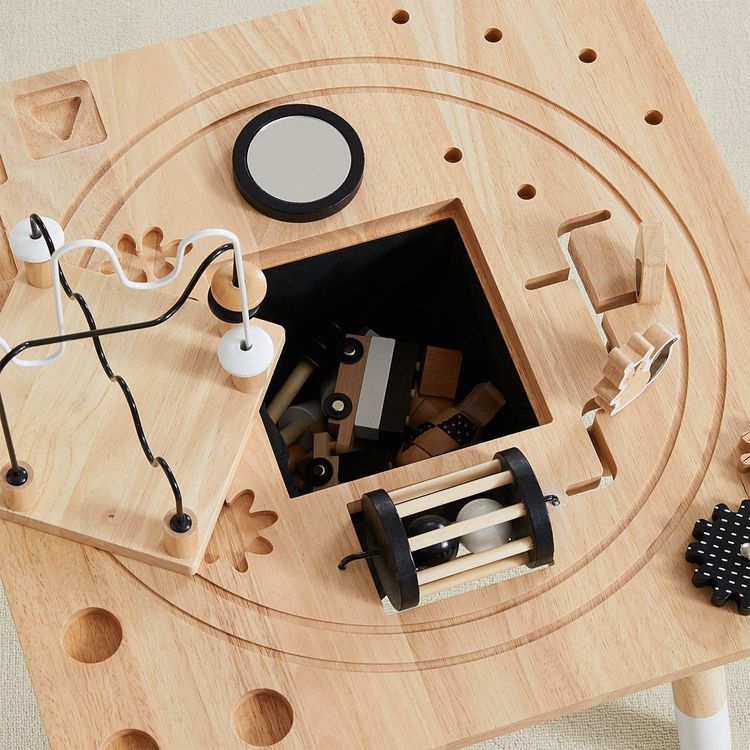 Awesome Wooden Activity Table - FAO Schwarz