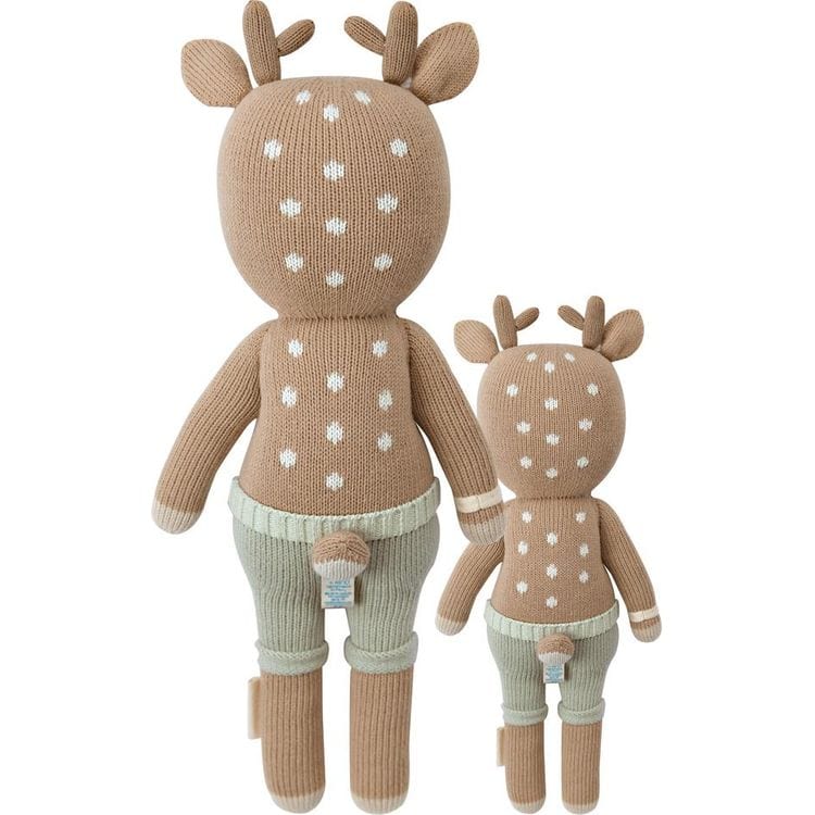 Little 13″ Elliott the Fawn Hand-Knit Doll - FAO Schwarz