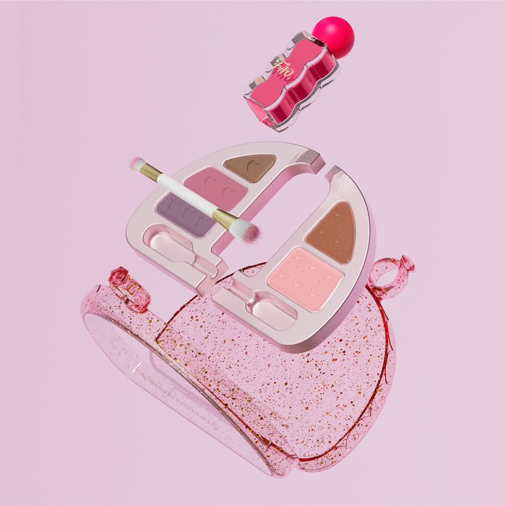 Shimmer & Shadow 7-Piece Cosmetic Set - FAO Schwarz