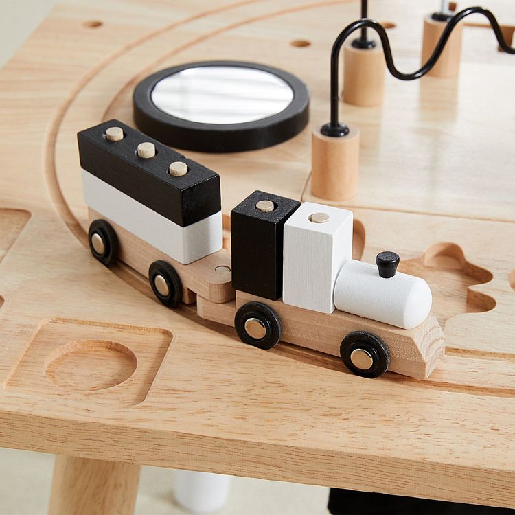 Awesome Wooden Activity Table - FAO Schwarz