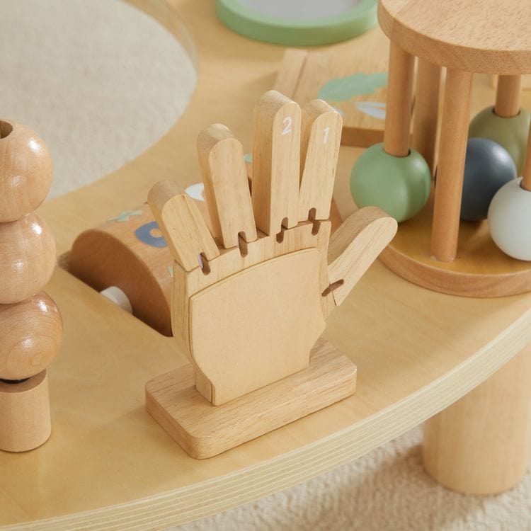 Hi-Lo Wood Activity Table - FAO Schwarz
