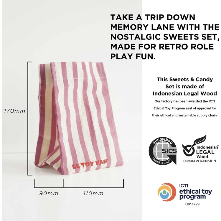 Retro Sweets and Candy Roleplay Set - FAO Schwarz