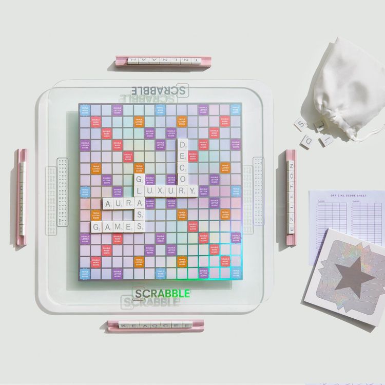 Scrabble Aura Glass Edition - FAO Schwarz