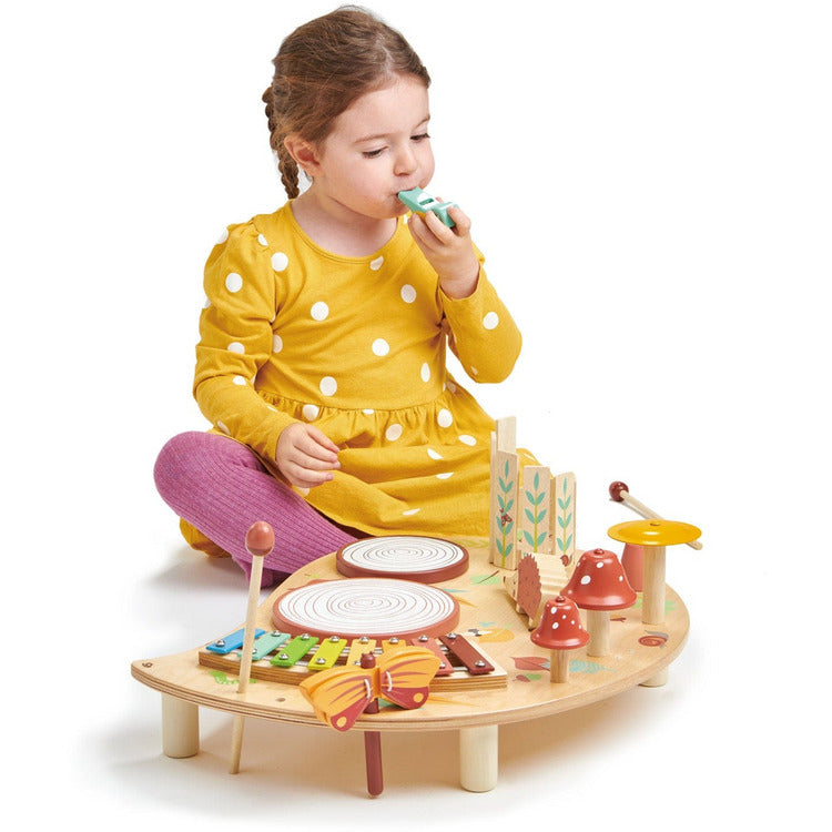 Wooden Musical Table Activity Toy - FAO Schwarz