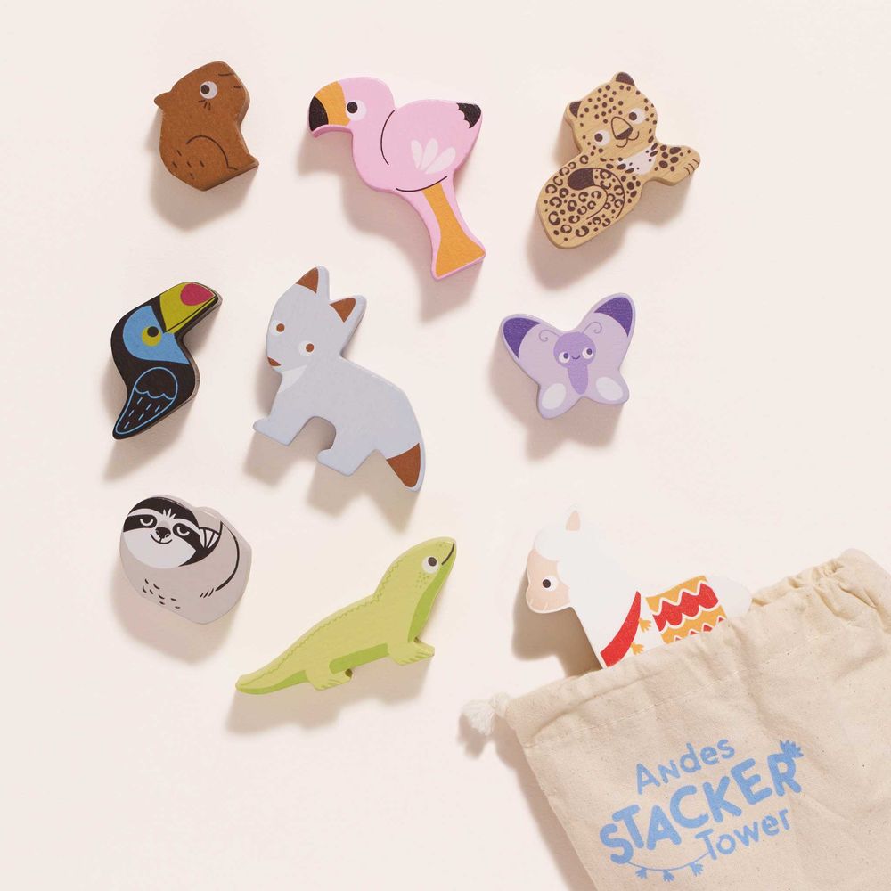 Andes Stacking Animals & Bag - FAO Schwarz