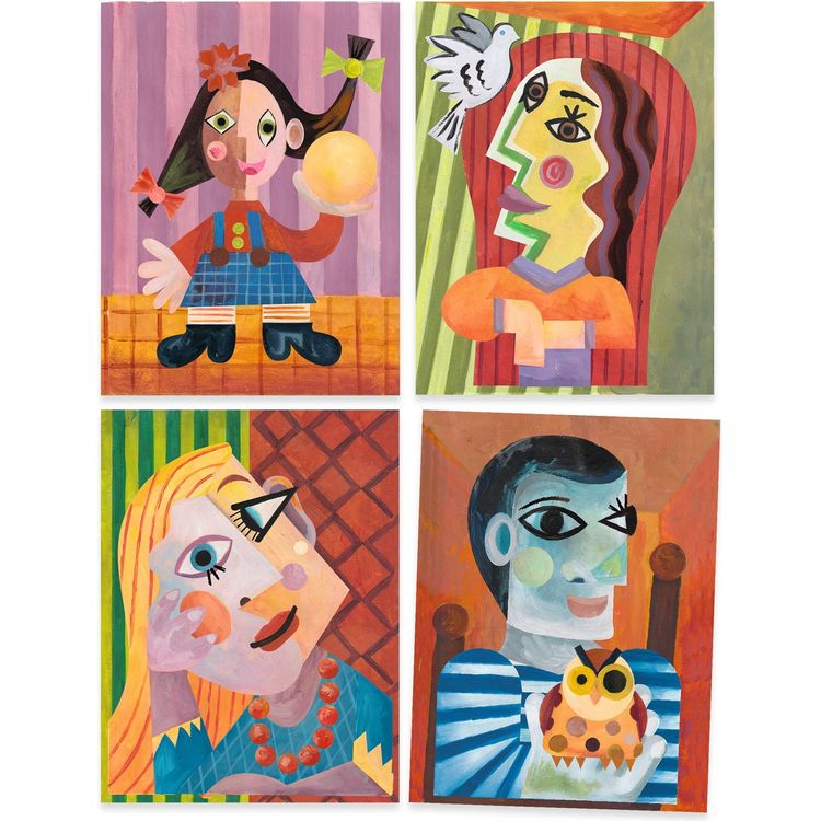 Inspired By Pablo Picasso – Collages and Stickers - FAO Schwarz