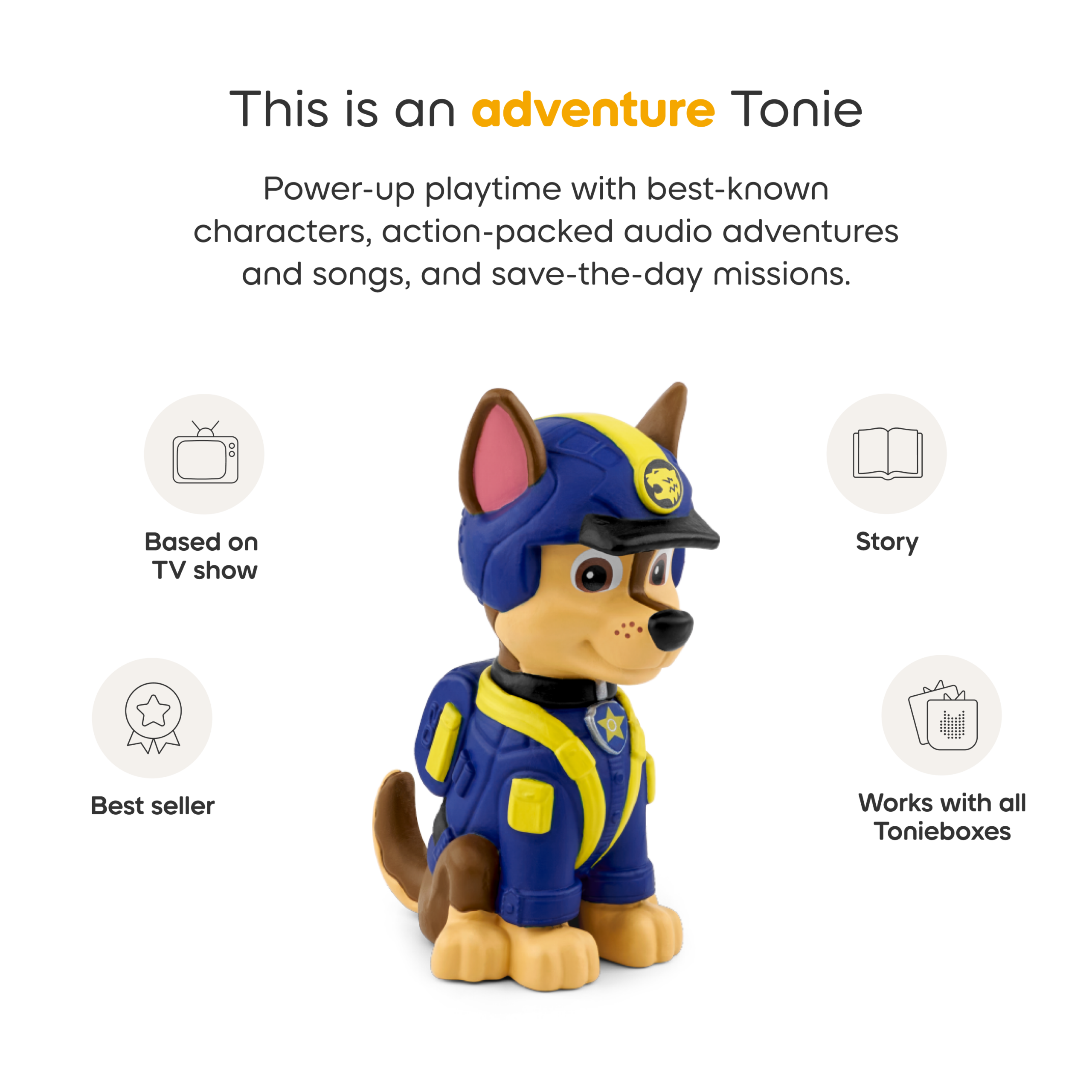 PAW Patrol Jungle Pups: Chase Tonie - FAO Schwarz