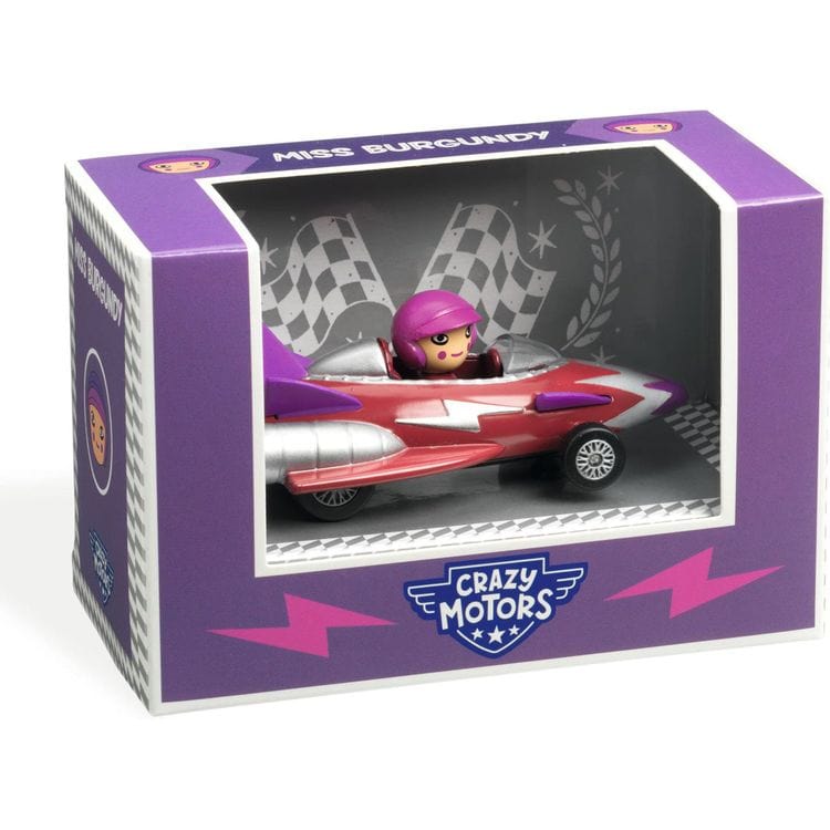 Miss Burgundy Crazy Motors Car Toy - FAO Schwarz