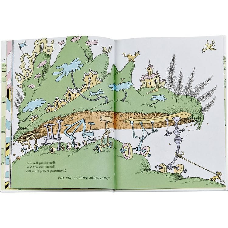 “Oh The Places You’ll Go” by Dr. Seuss Leather-Bound Book - FAO Schwarz