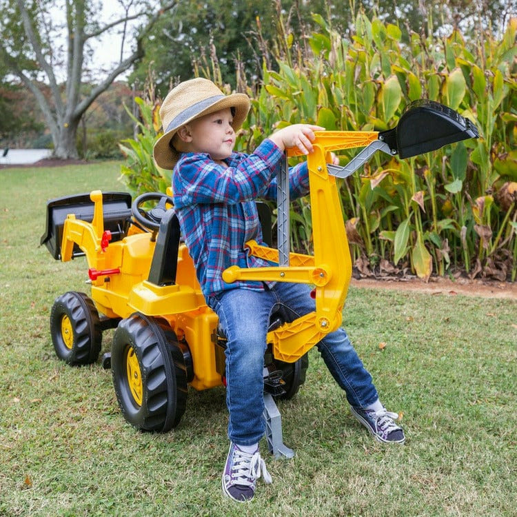 CAT Front Load Tractor with Backhoe - FAO Schwarz