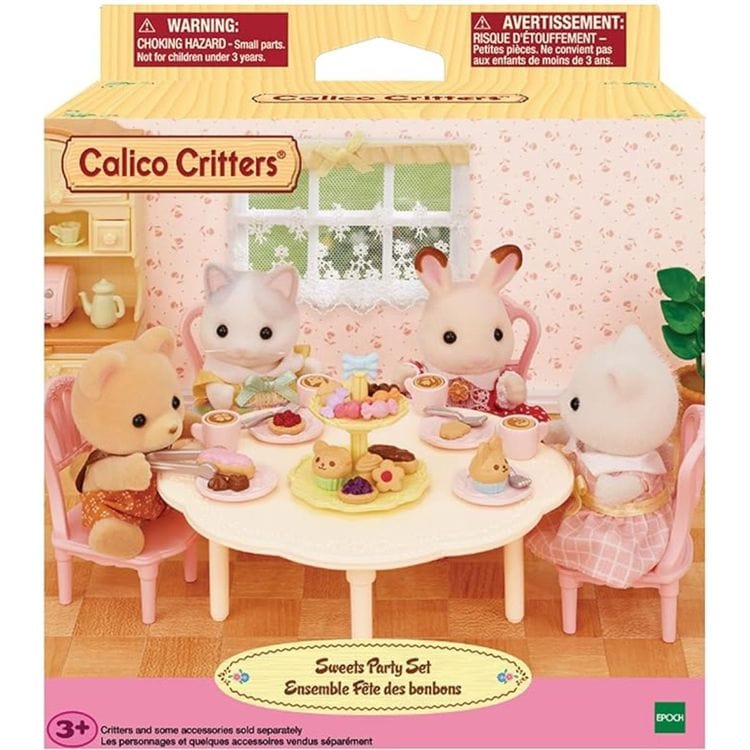Calico Critters Sweets Tea Party Set - FAO Schwarz