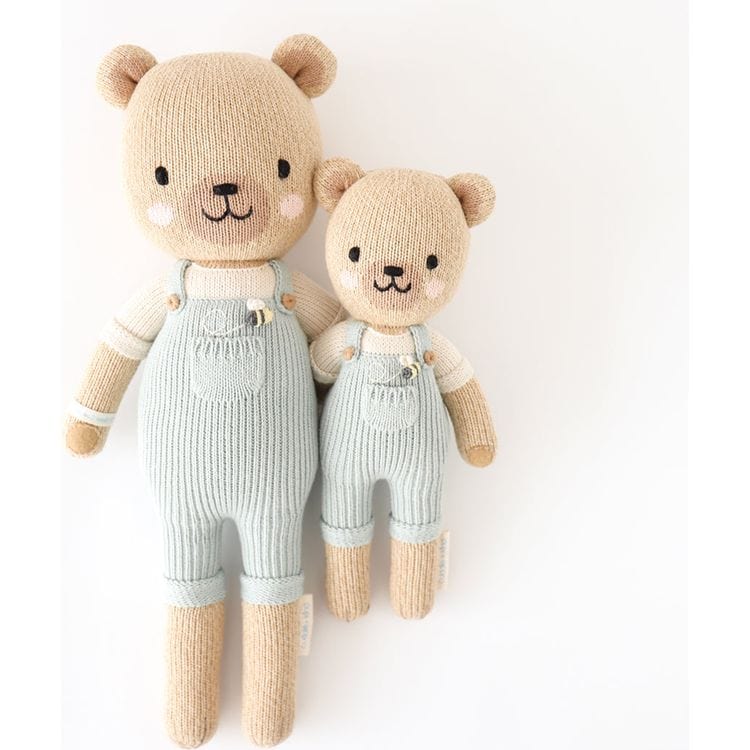 Little 13″ Charlie the Honey Bear Hand-Knit Doll - FAO Schwarz