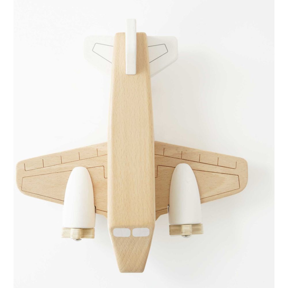 Wooden Toy Plane - FAO Schwarz