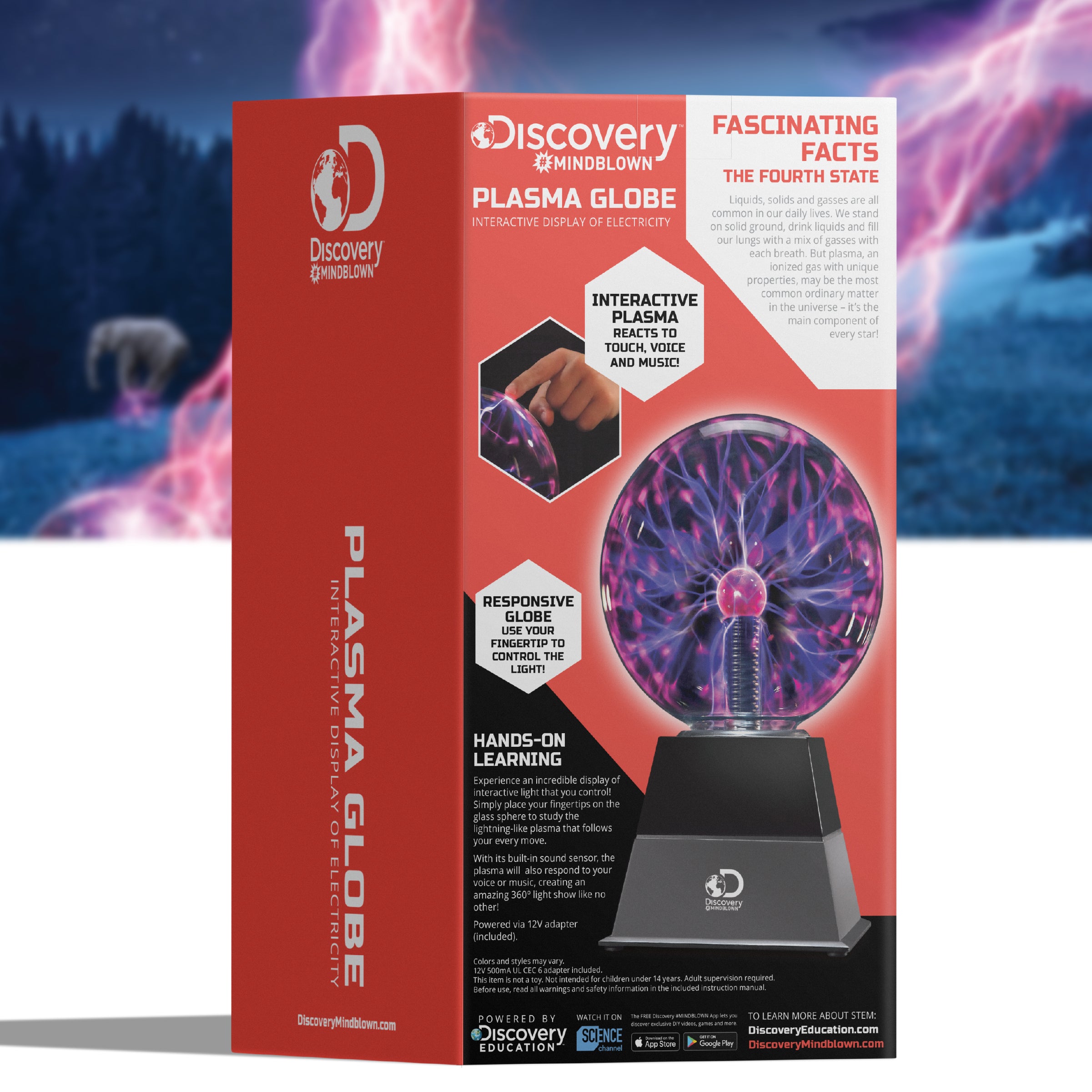 6″ Plasma Globe Lamp - FAO Schwarz