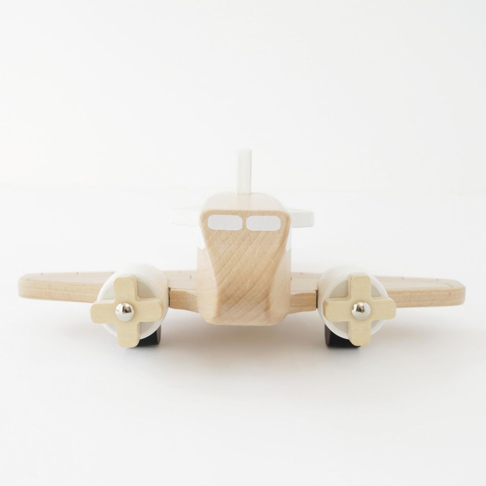 Wooden Toy Plane - FAO Schwarz
