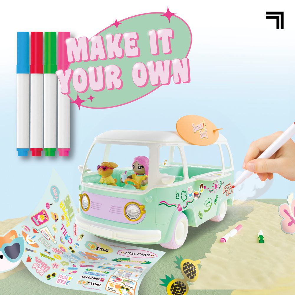 Doodle Sweets Shop Customizable RC Van - FAO Schwarz