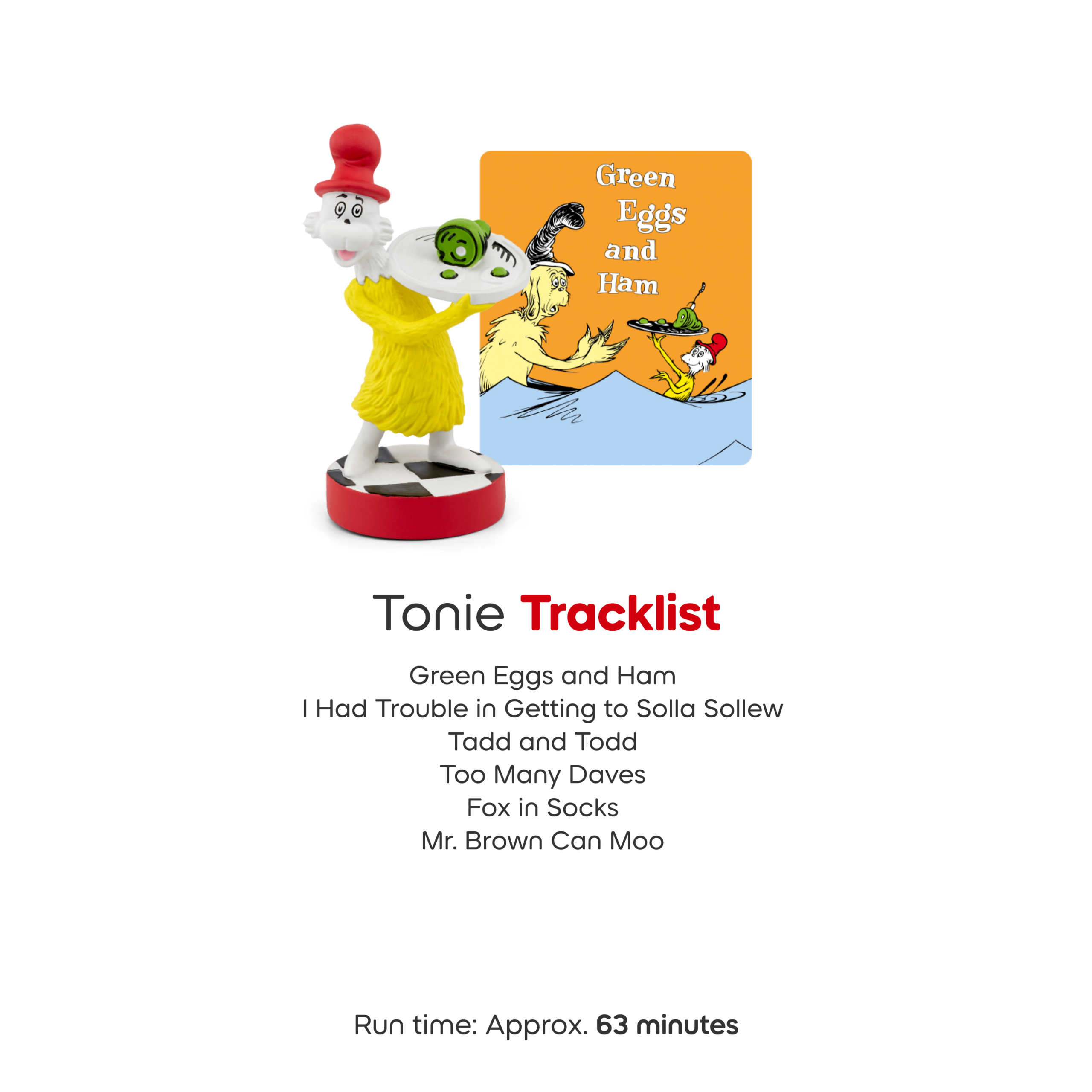 Dr. Seuss: Green Eggs & Ham Tonie - FAO Schwarz