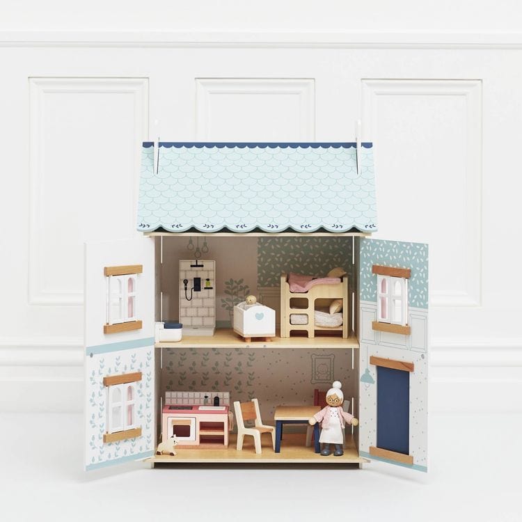 Bluebelle Wooden Dollhouse - FAO Schwarz