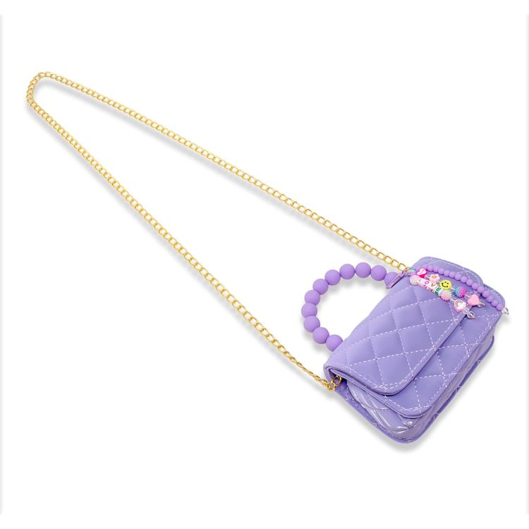 Pearl Handle Message Charm Handbag - FAO Schwarz