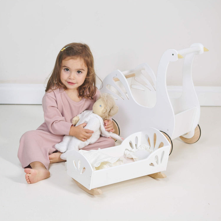 Sweet Swan Dolly Bed - FAO Schwarz