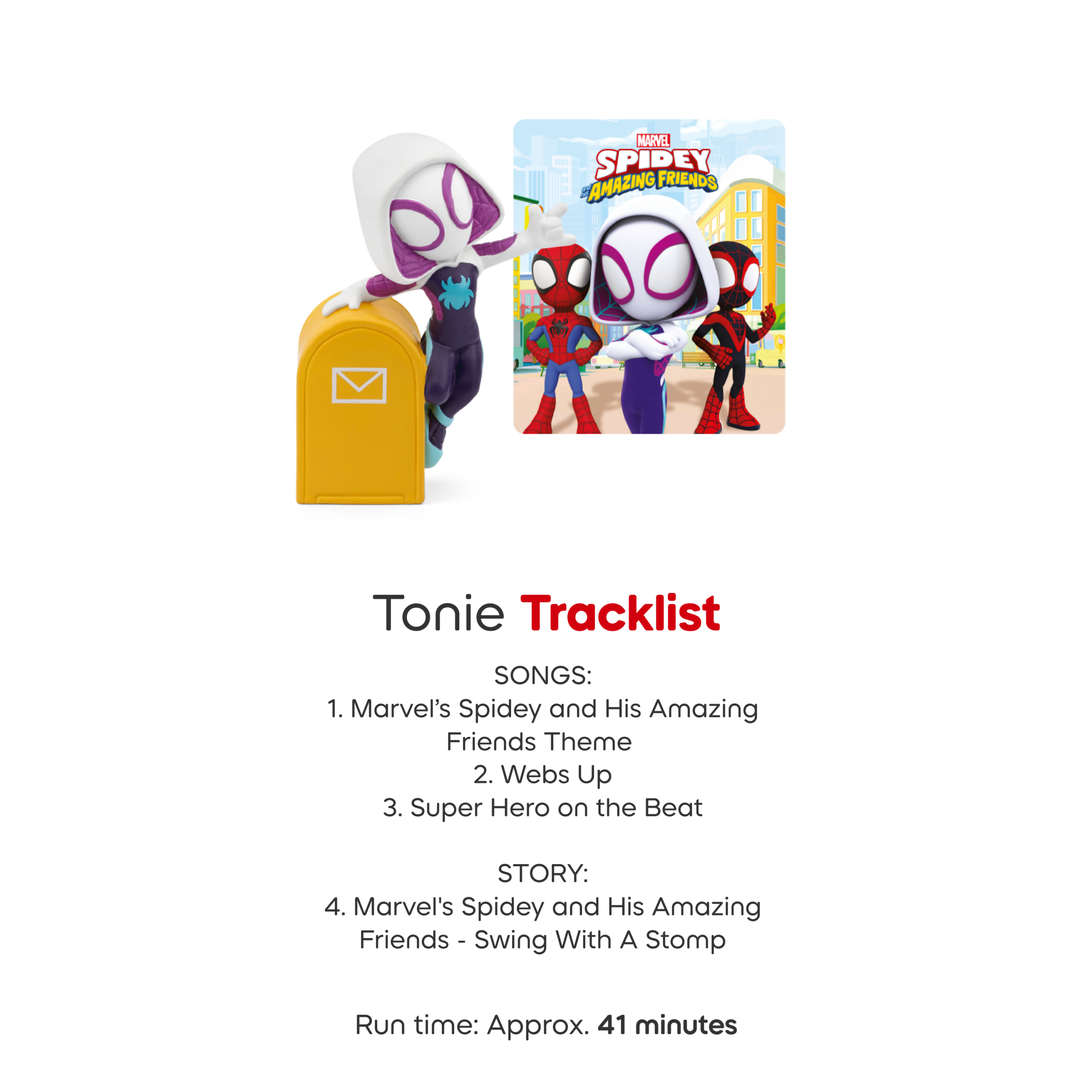 Marvel’s Spidey and His Amazing Friends: Ghost-Spider Tonie - FAO Schwarz