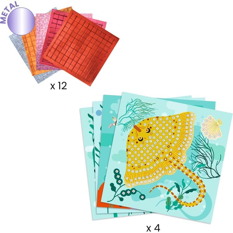Caribbean Sticker Mosaic Activity Set - FAO Schwarz
