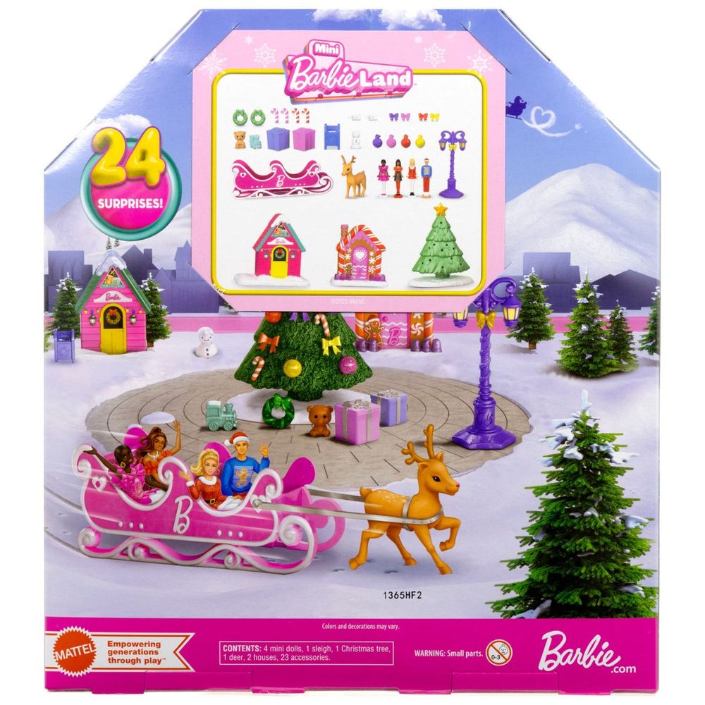 Barbie Mini Barbie Land Advent Calendar - FAO Schwarz
