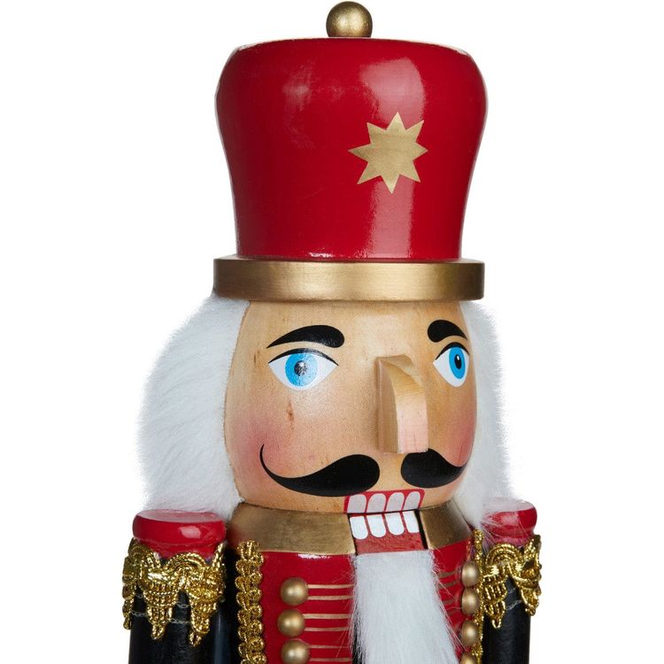 20 Inch Drumming Wooden Prince Nutcracker - FAO Schwarz