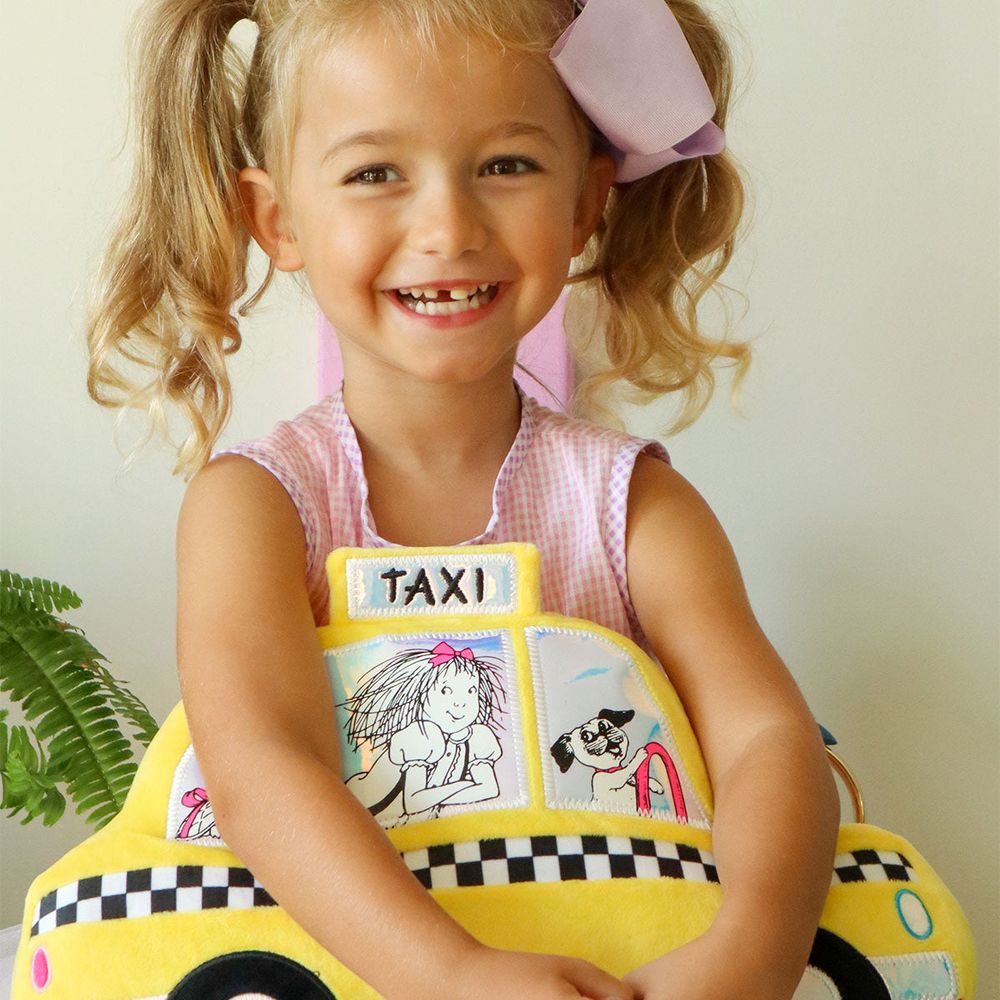 Eloise Taxi Plush Pillow - FAO Schwarz