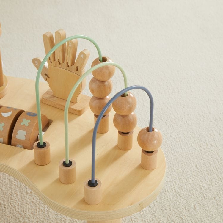 Hi-Lo Wood Activity Table - FAO Schwarz