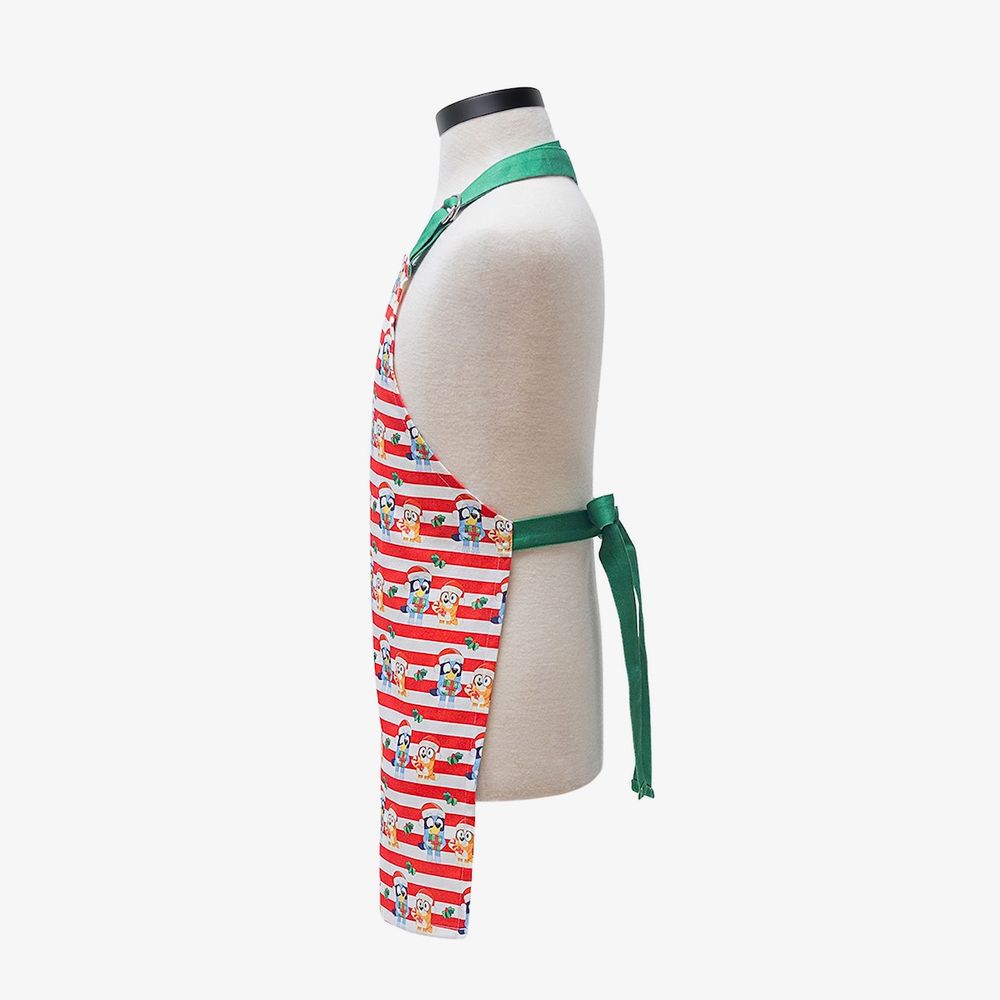 Bluey Holiday Youth Apron and Oven Mitt Set - FAO Schwarz