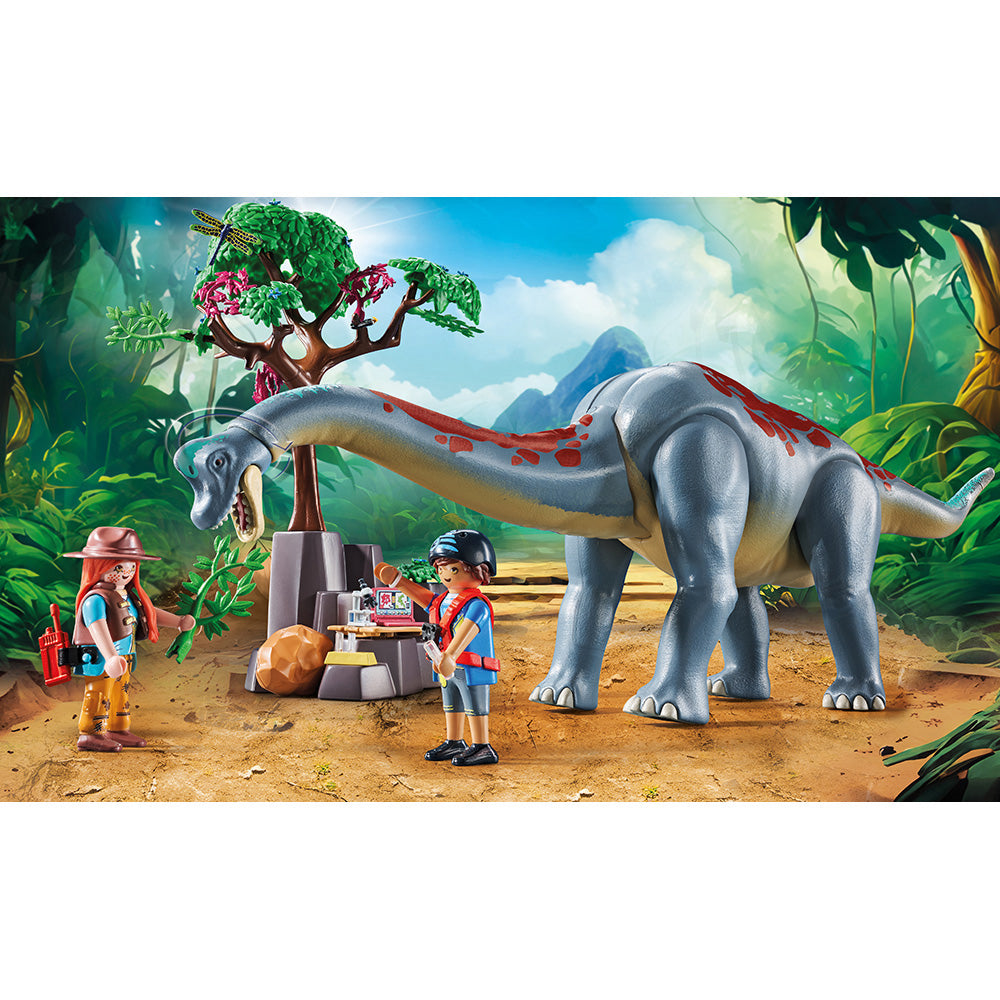 Brachiosaurus with Hovercraft Playset - FAO Schwarz